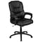 Flash Furniture Black Big & Tall Leather Chair CX-1179H-BK-GG - alternate 1